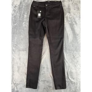 Nine West Jessica Jegging Size 10 Dark Gray Stretch Denim Skinny Pants NWT